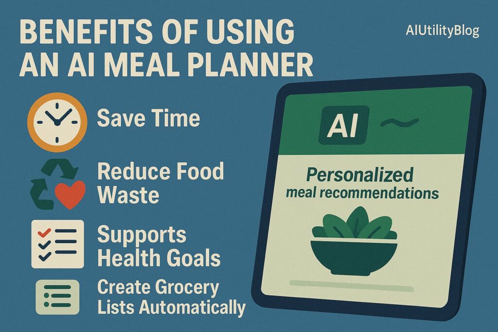 Benefits of Using an AI Meal Planner