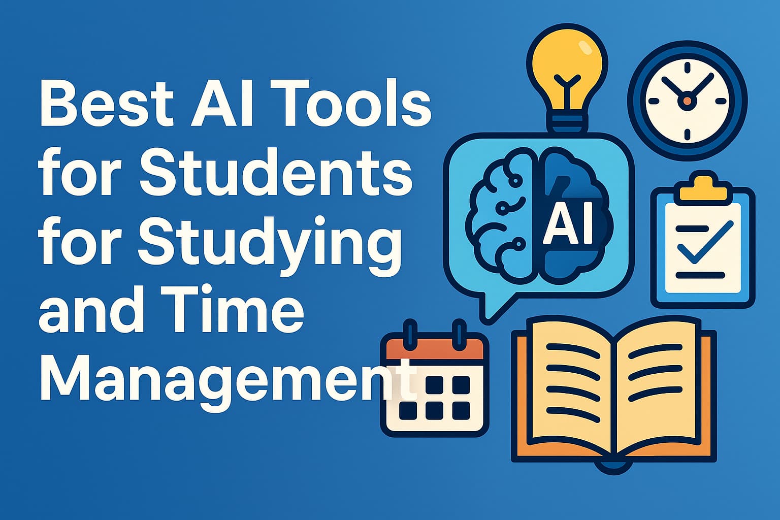 Best AI Tools for Students to Study Smarter & Manage