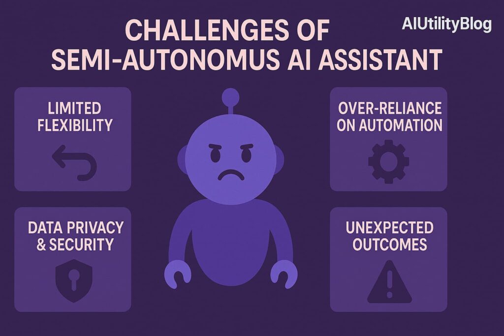 Challenges Of Semi Autonomous AI Assistant - AI Task Automation