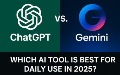 ChatGPT vs Gemini: Which AI Tool Is Best for Daily Use in 2025? ChatGPT Vs Gemini which AI Tools Is Best For Daily use