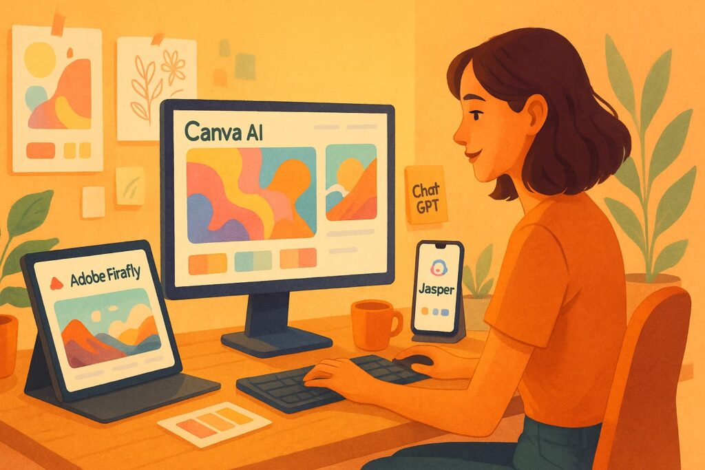 Creative and Content Creation AI tools for daily life