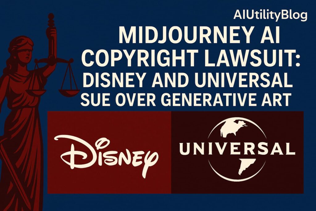 Midjourney AI Copyright Lawsuit: Disney and Universal Sue Over Generative Art