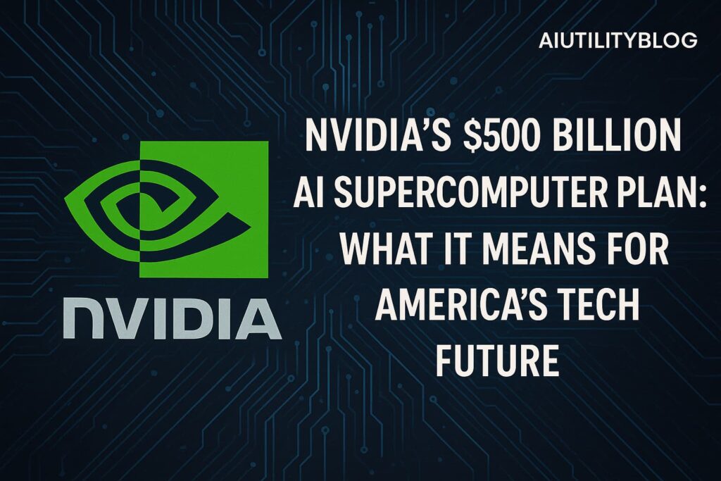 Nvidia's $500 Billion AI Supercomputer Plan: What It Means for America’s Tech Future