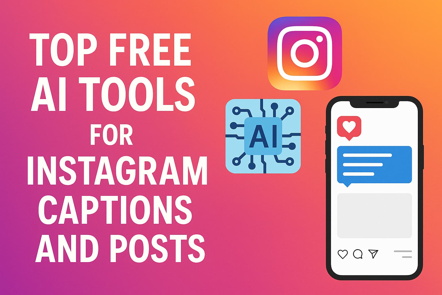 Top Free AI Tools for Instagram Captions and Posts