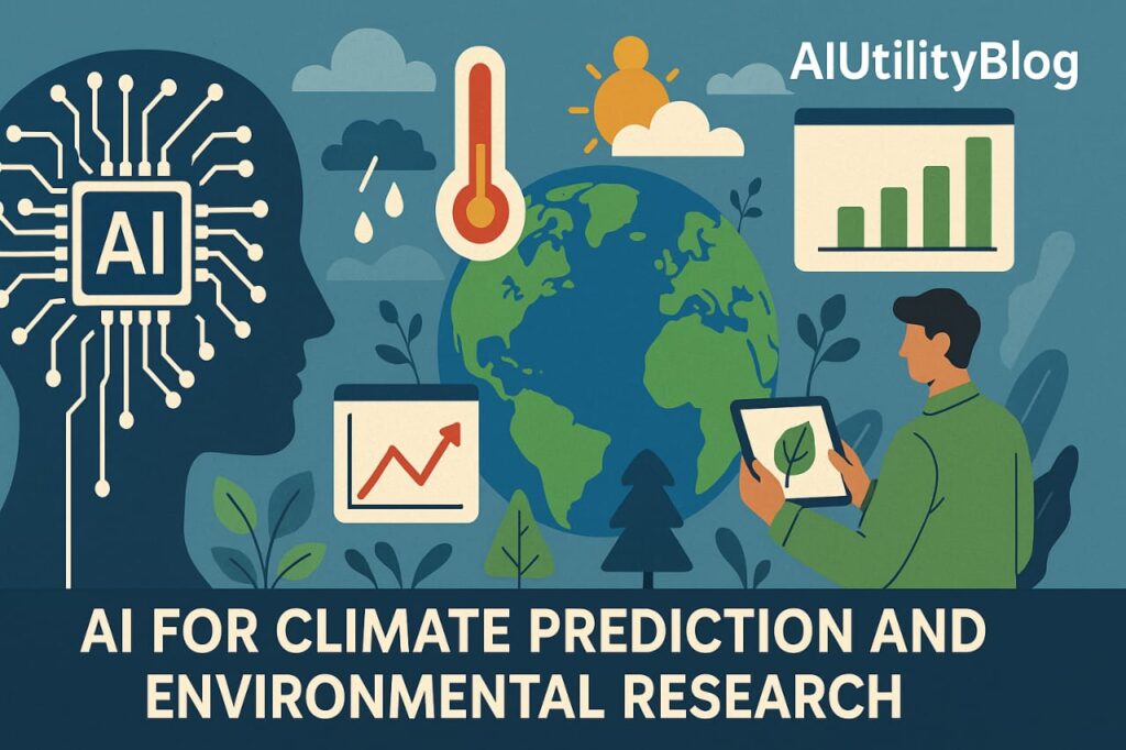 AI For Climate Prediction and Environmental Research