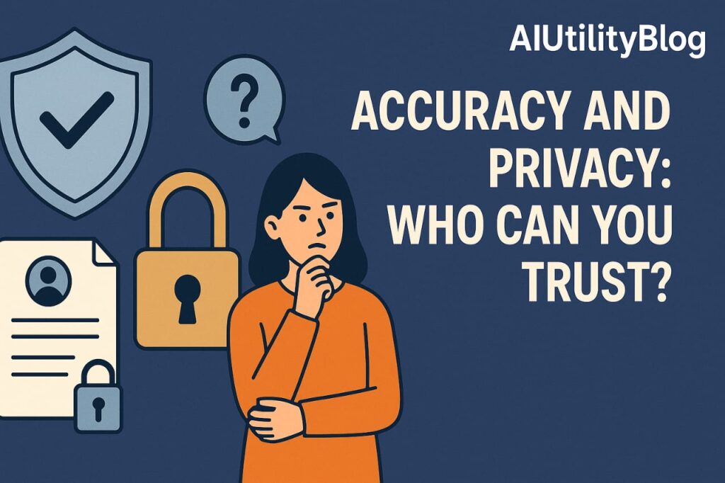 Accuracy and Privacy: Who can you Trust?
