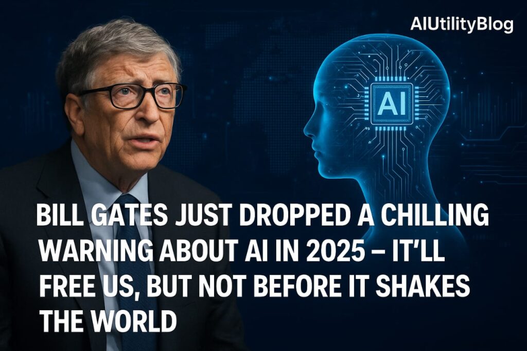 Bill Gates Just Dropped a Chilling Warning About AI in 2025 - It’ll Free Us, But Not Before It Shakes the World