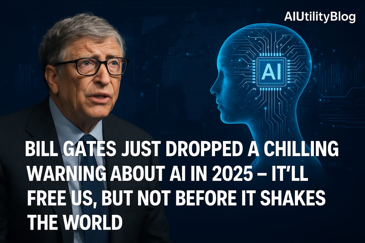 Bill Gates Just Dropped a Chilling Warning About AI in 2025 - It’ll Free Us, But Not Before It Shakes the World