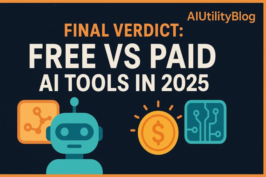 Final Verdict: Free vs Paid AI Tools in 2025