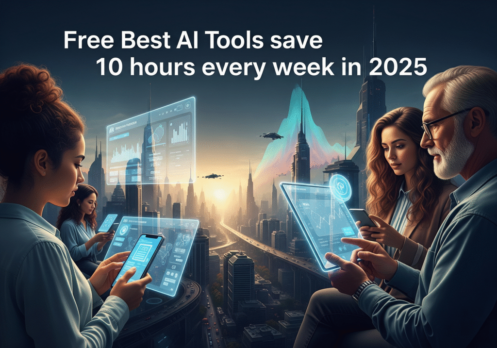 Best Free AI Tools That Help You Save 10 Hours Every Week