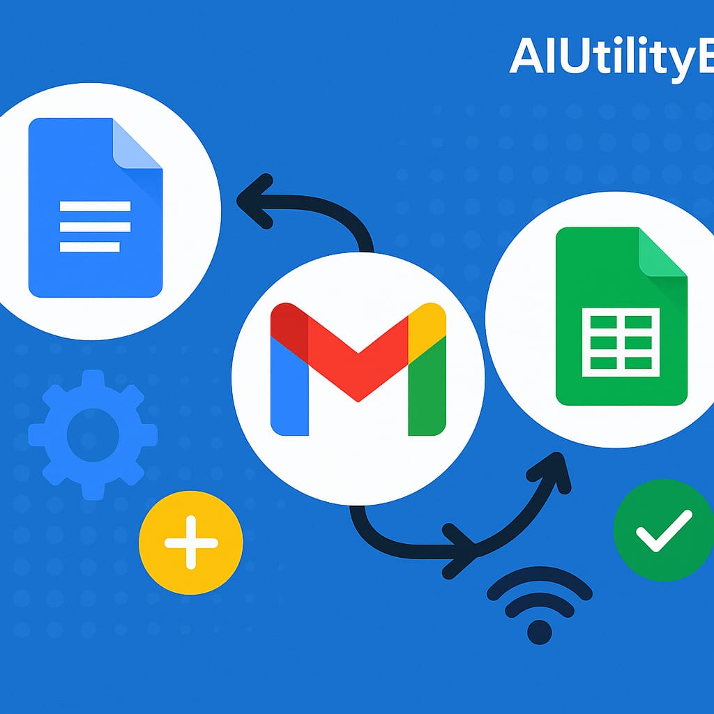 Integration of Google Docs, gmail & Sheets