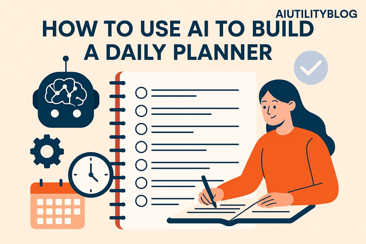 How to Use AI to Build a Daily Planner
