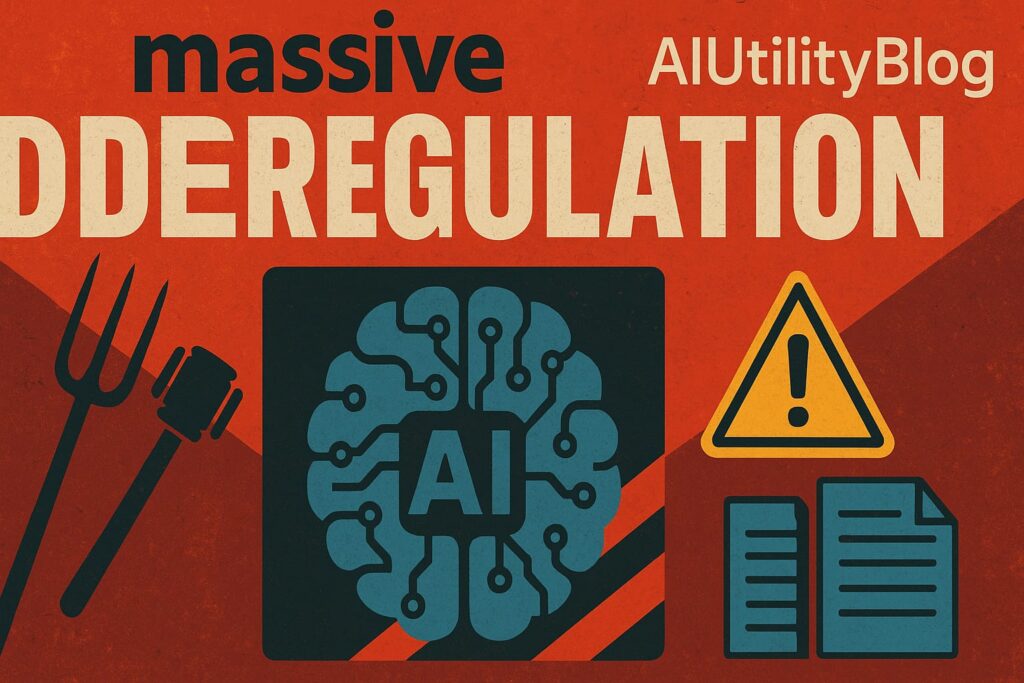 Massive AI Deregulation Trump AI Action Plan