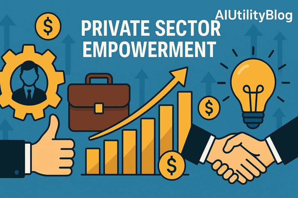 Private Sector Empowerment Trump AI Action Plan