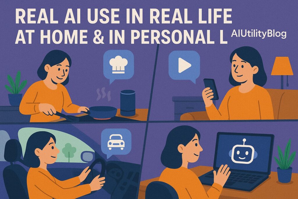 Real AI Use in Real Life at Home & in Personal Life AI Example