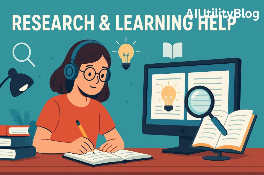 Research & Learning Help Google Gemini AI for Students