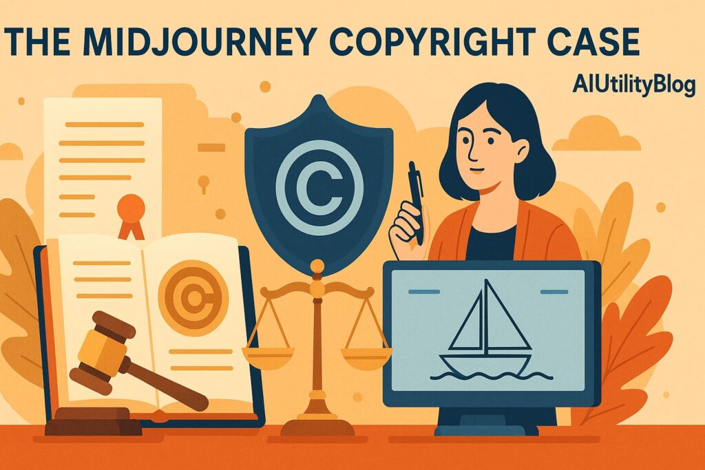 The midjourny Copyright case - AI Security and Ethics