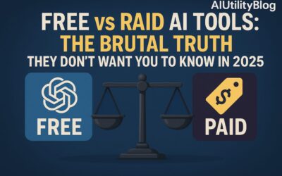 Free vs Paid AI Tools: The Brutal Truth They Don’t Want You to Know in 2025