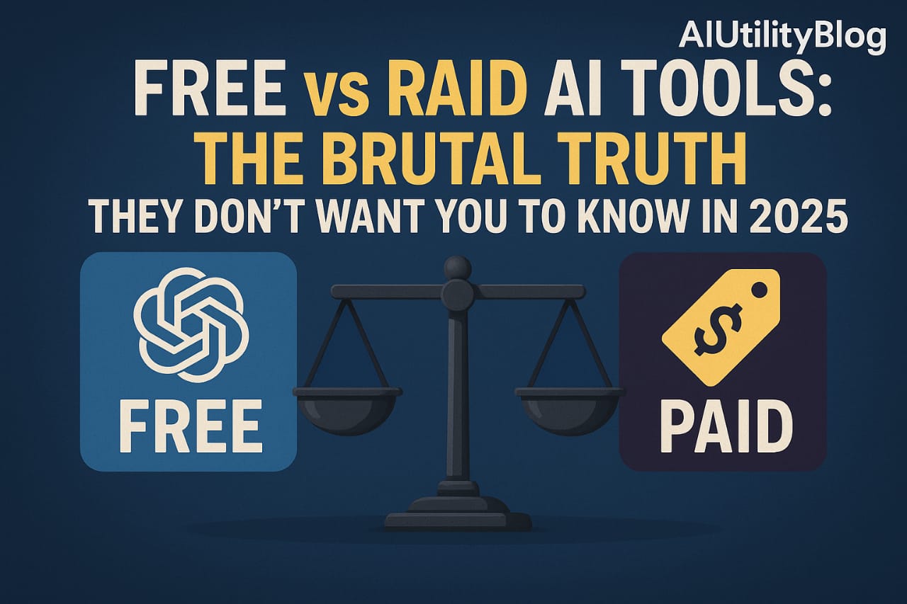 Free vs Paid AI Tools: The Brutal Truth They Don’t Want You to Know in 2025