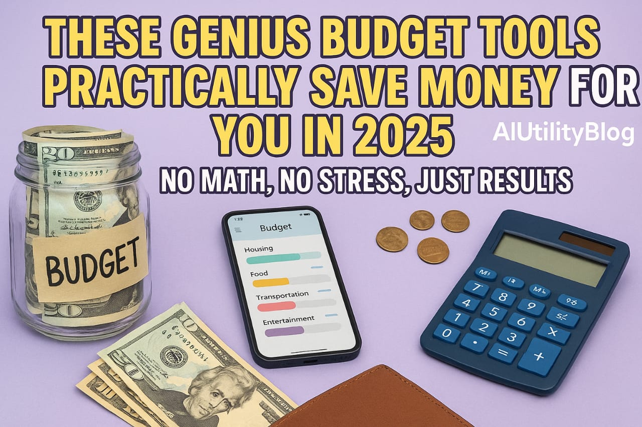 These Genius Budgeting Tools Practically Save Money For You in 2025 - No Math, No Stress, Just Results