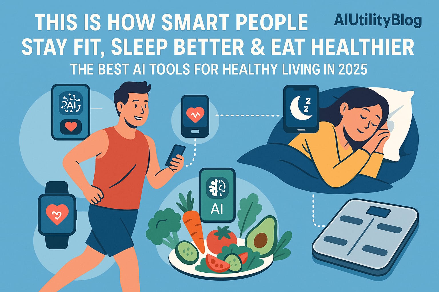 This Is How Smart People Stay Fit, Sleep Better & Eat Healthier — The Best AI Tools for Healthy Living