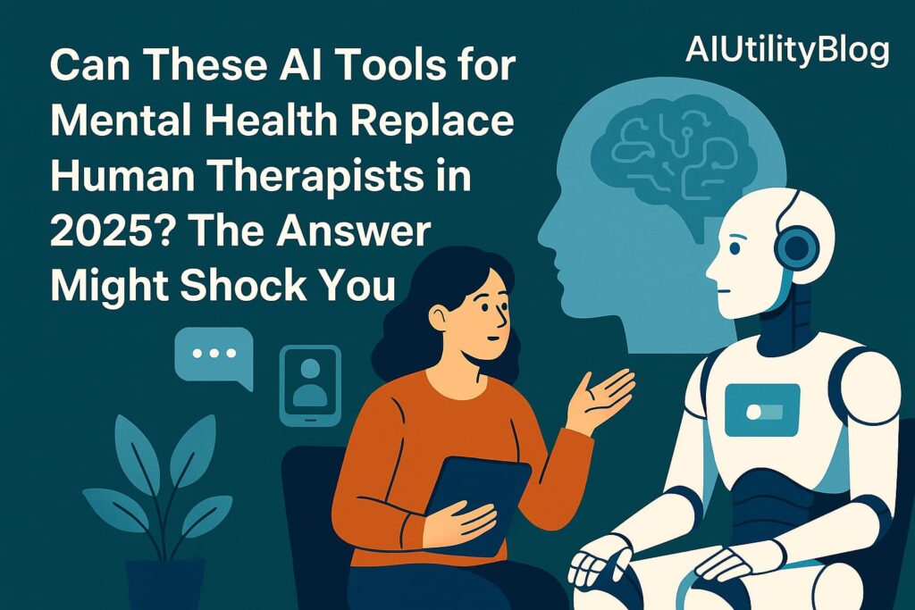 Can These AI Tools for Mental Health Replace Human Therapists in 2025? The Answer Might Shock You