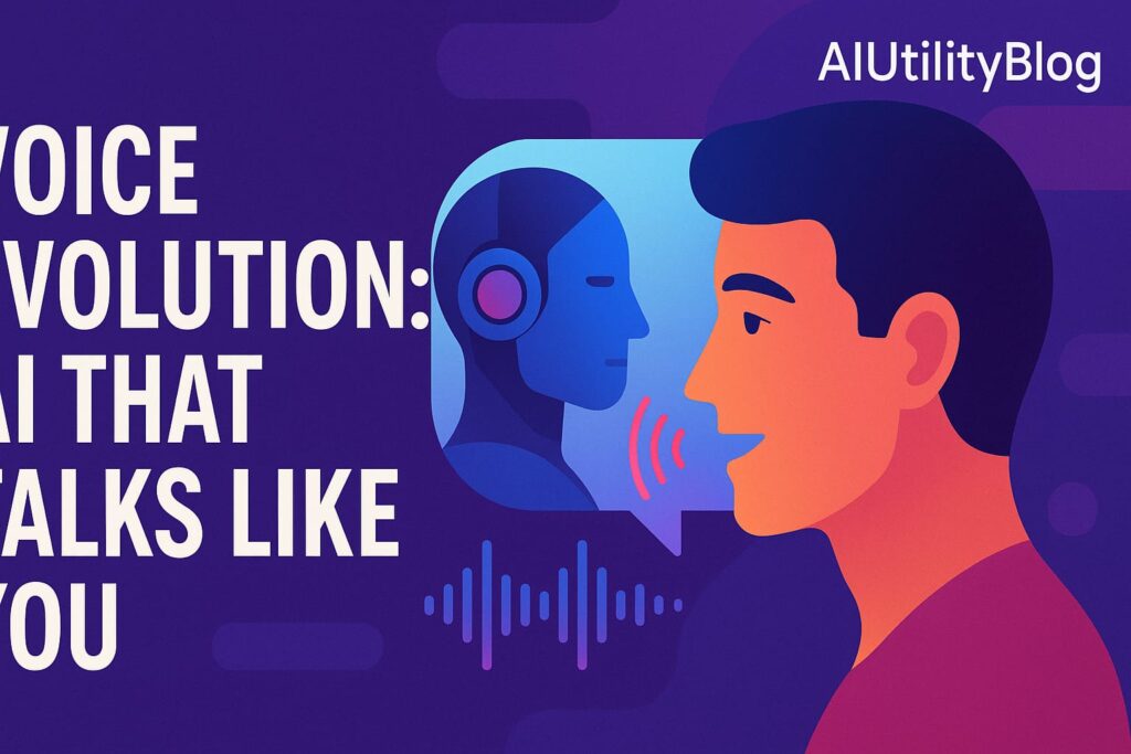 Voice Evolution: AI That Sounds Like You Future of Personal AI Assistants