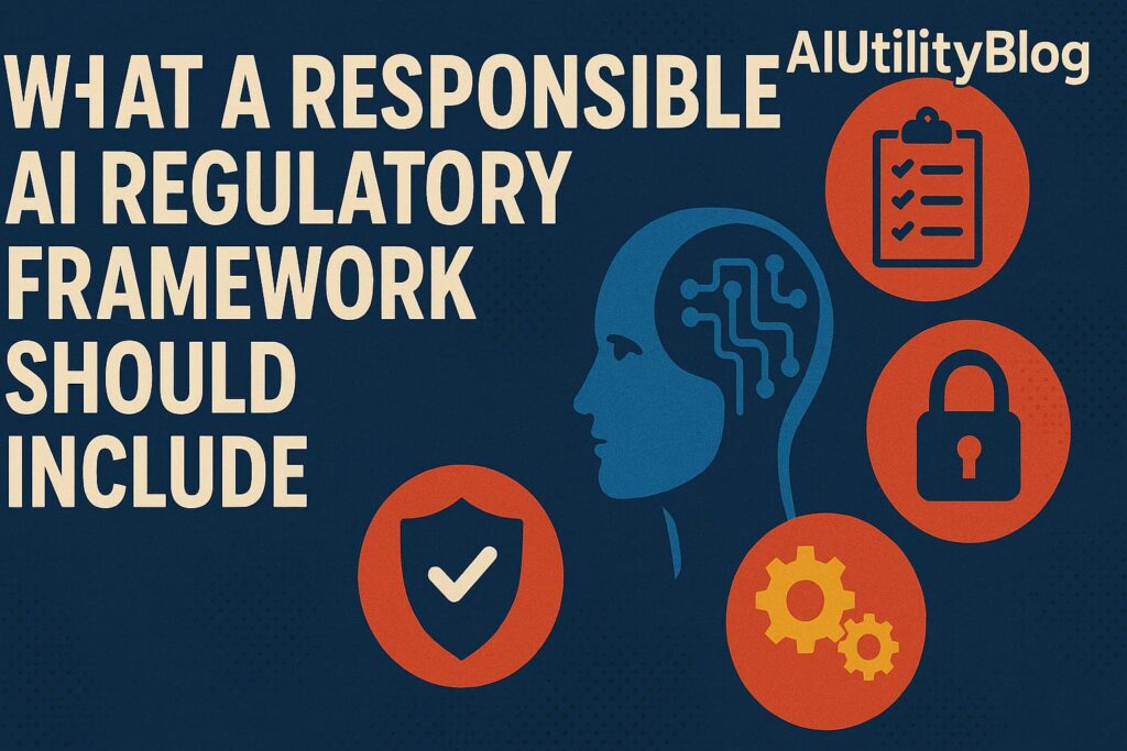 What a Responsible AI Regulation in the US Framework Should Include AI Regulation in the US