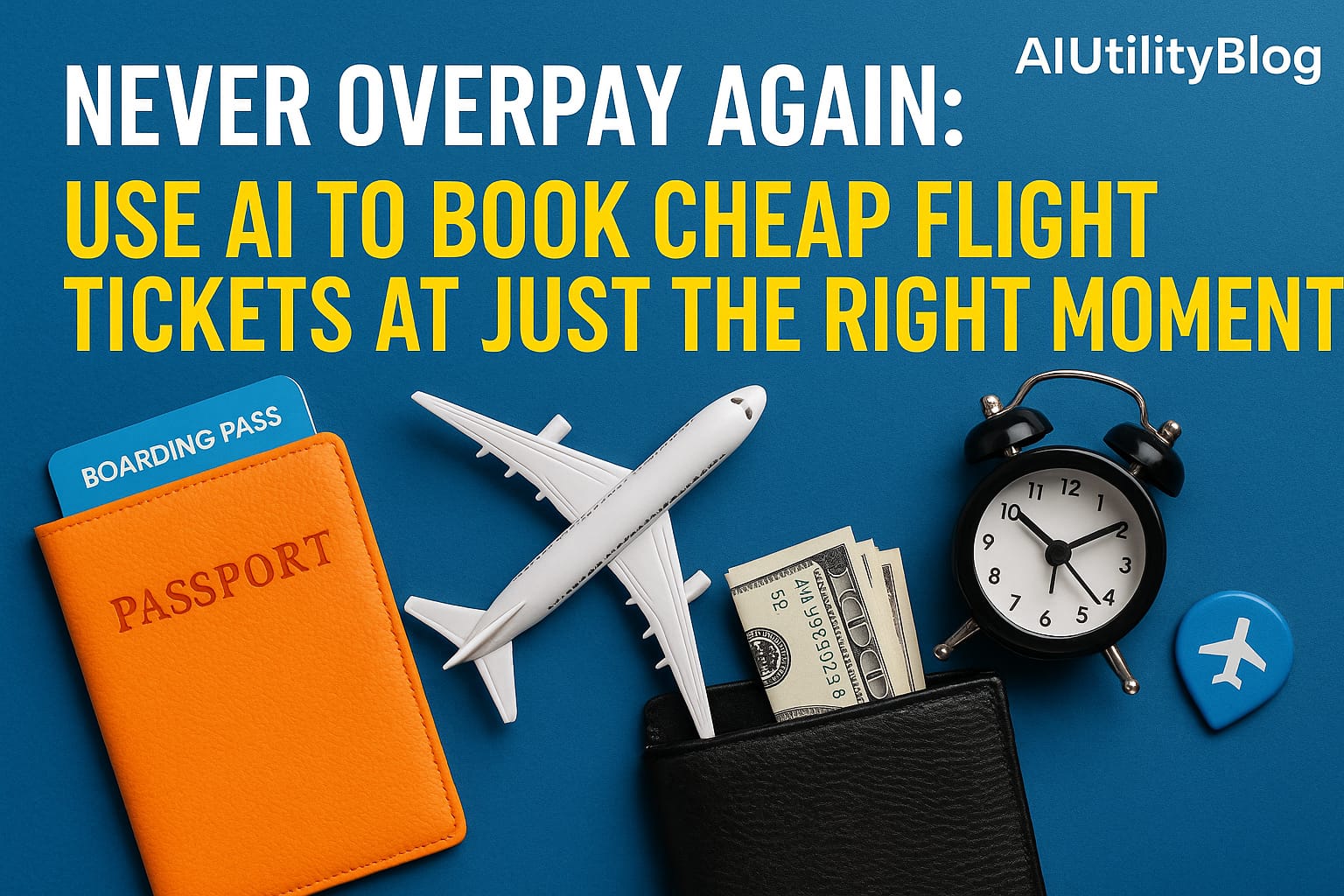 Never Overpay Again: Use AI to Book Cheap Flights Tickets at Just the Right Moment